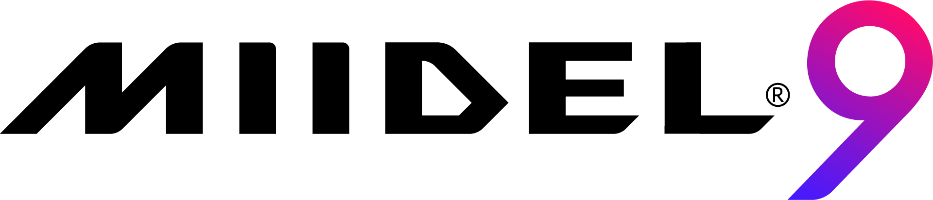 Logo perisian perbandingan lukisan dan imej AI MIIDEL